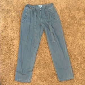 Belted Jean Trousers